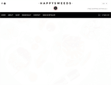 Tablet Screenshot of happysweeds.com